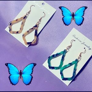 Acrylic earrings
